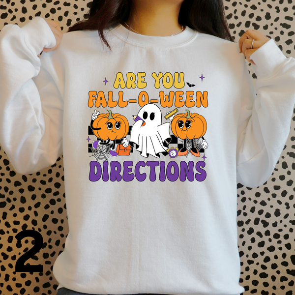 Are You FallOWeen Directions?