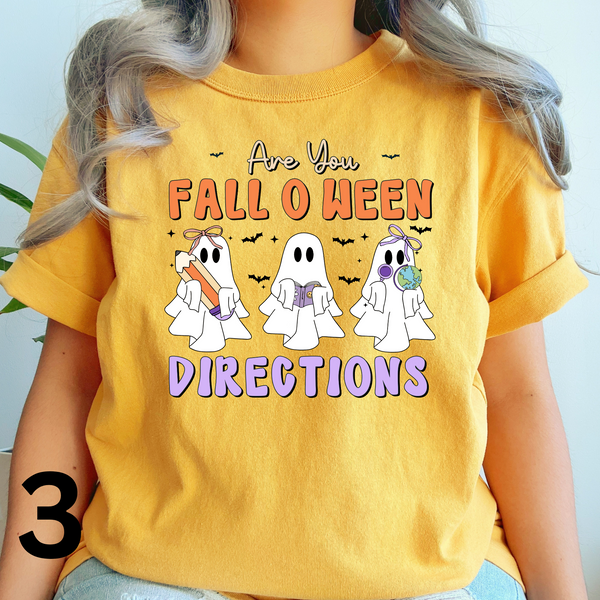 Are You FallOWeen Directions?