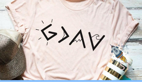 God Is Greater Black Font