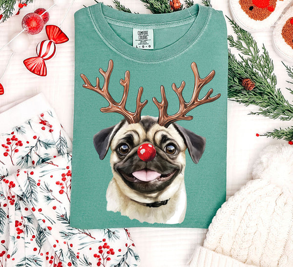Pug Rudolph
