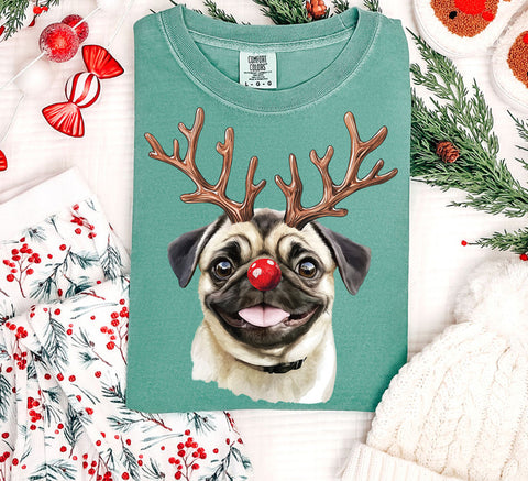 Pug Rudolph
