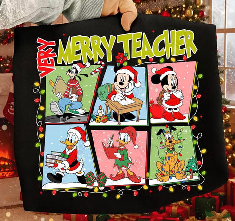 Very Merry Mousey Teacher
