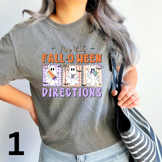 Are You FallOWeen Directions?