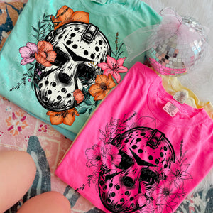 Floral Spooky Mask