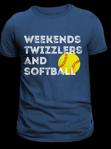 Weekends Twizzlers & Softball