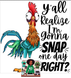 Yall Realize One Day..