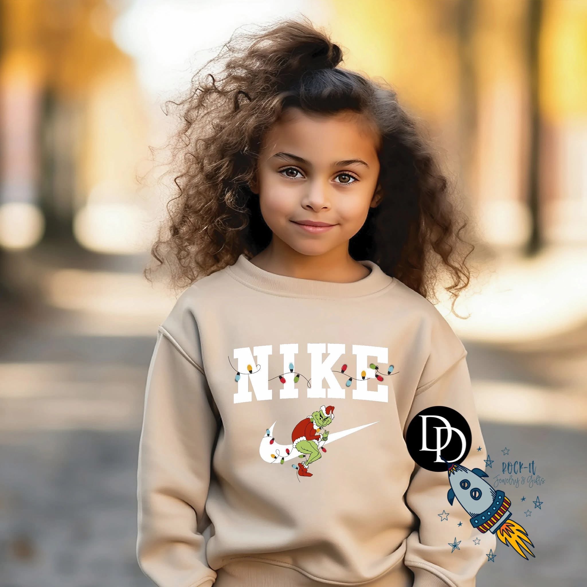 Youth Green Sneaky Swoosh