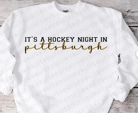 It’s A Hockey Night In Pittsburgh