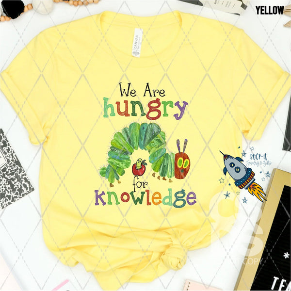 We Are Hungry For Knowledge