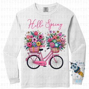 Hello Spring Flower Bike