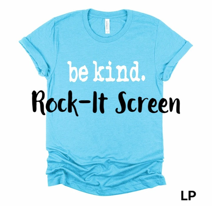Be Kind White Font