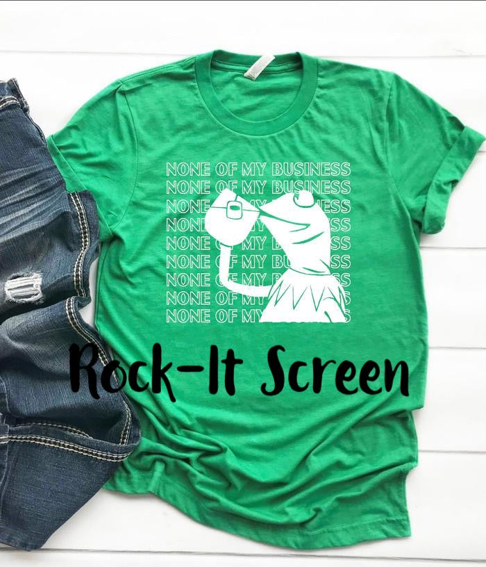 RETIRED Kermit None Of My Business